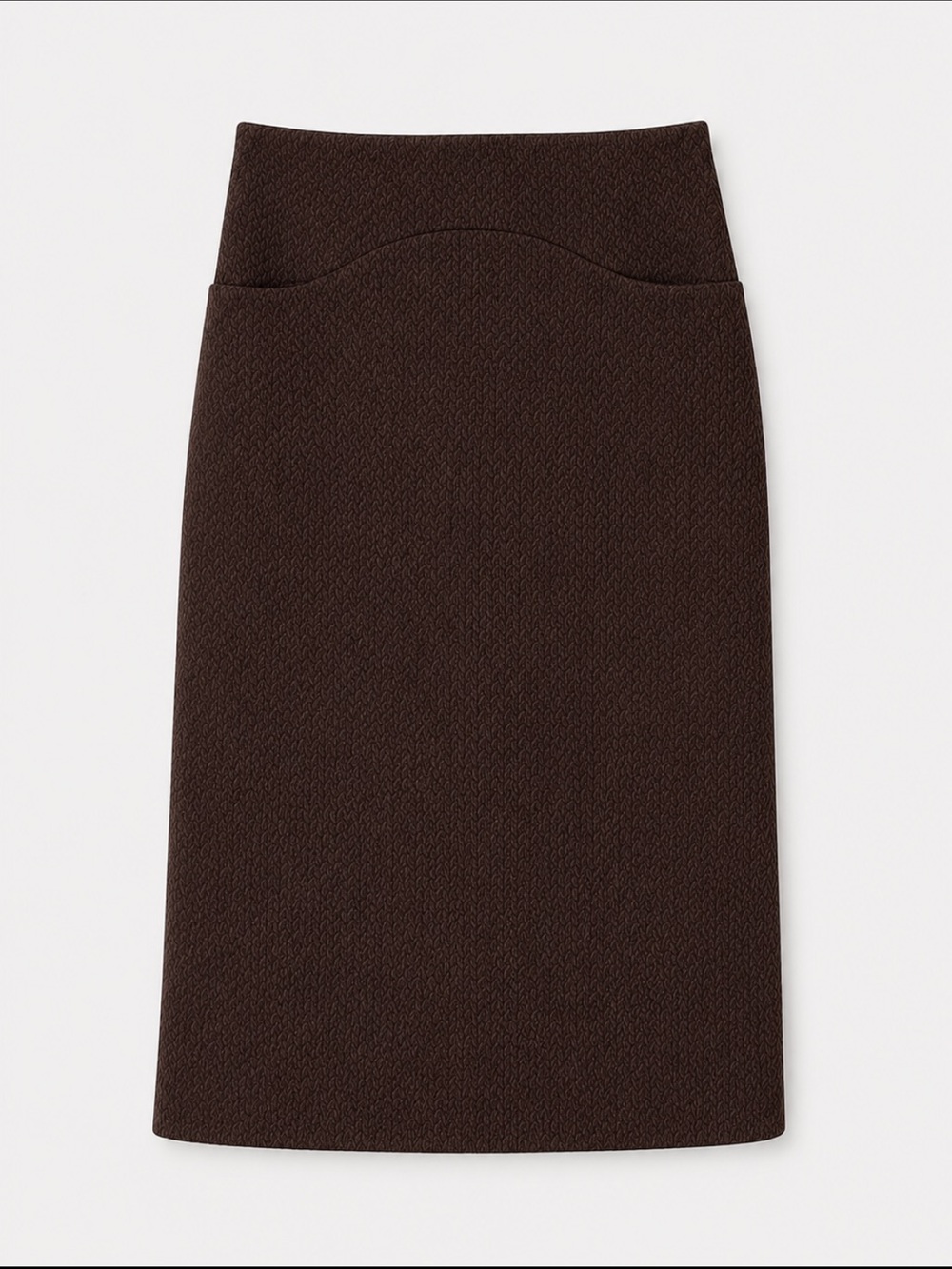 Vintage Moschino Wool Skirt with front pockets